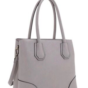 Chic Women's Gray Tote Bag